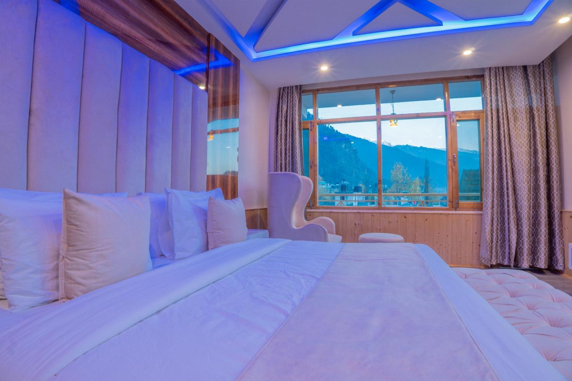 West Western Resort Manali #Neartomallroad #Gym #Lawn #Playingzone #Pooltable #Kidsfriendly #Mountainview #Tabletennis #Familyfriendly #Privateparking Buitenkant foto