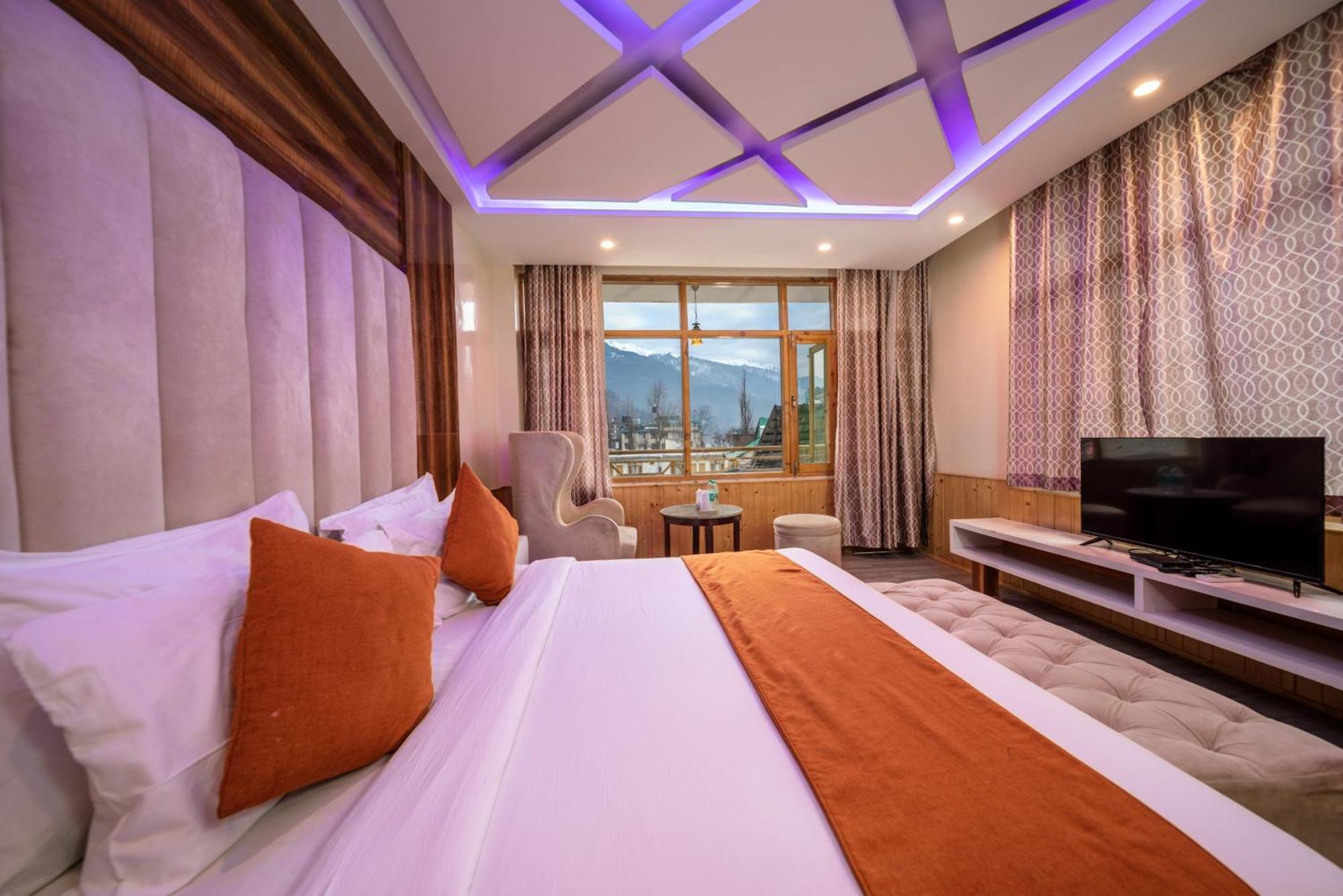West Western Resort Manali #Neartomallroad #Gym #Lawn #Playingzone #Pooltable #Kidsfriendly #Mountainview #Tabletennis #Familyfriendly #Privateparking Buitenkant foto